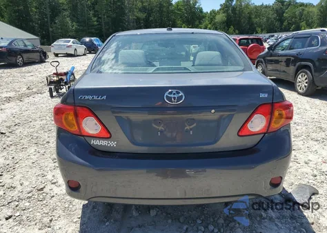 2009 Toyota Corolla Base from USA, damaged, VIN 2T1BU40E69C030221